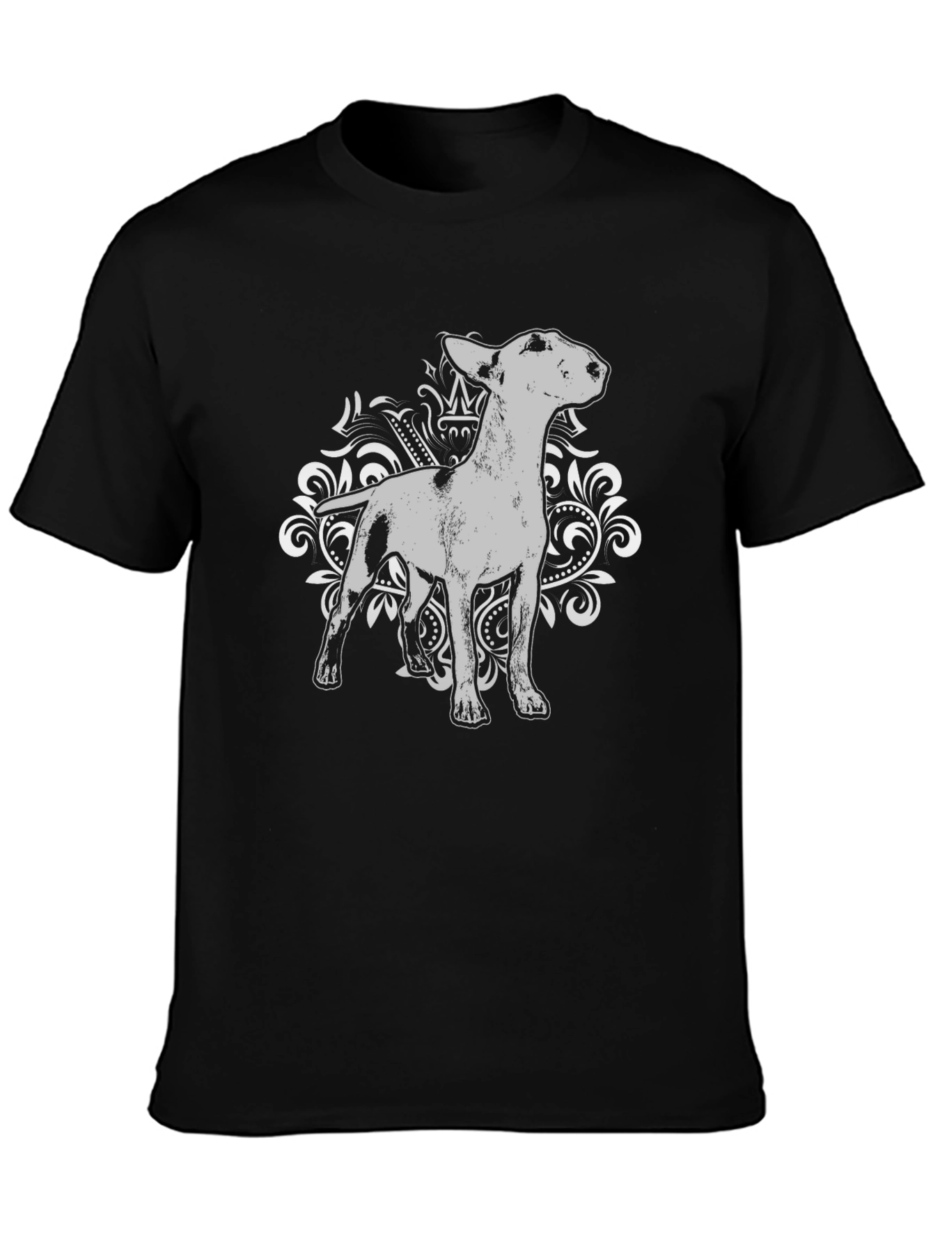 Dog Graphic Tee - Bull Terrier Design