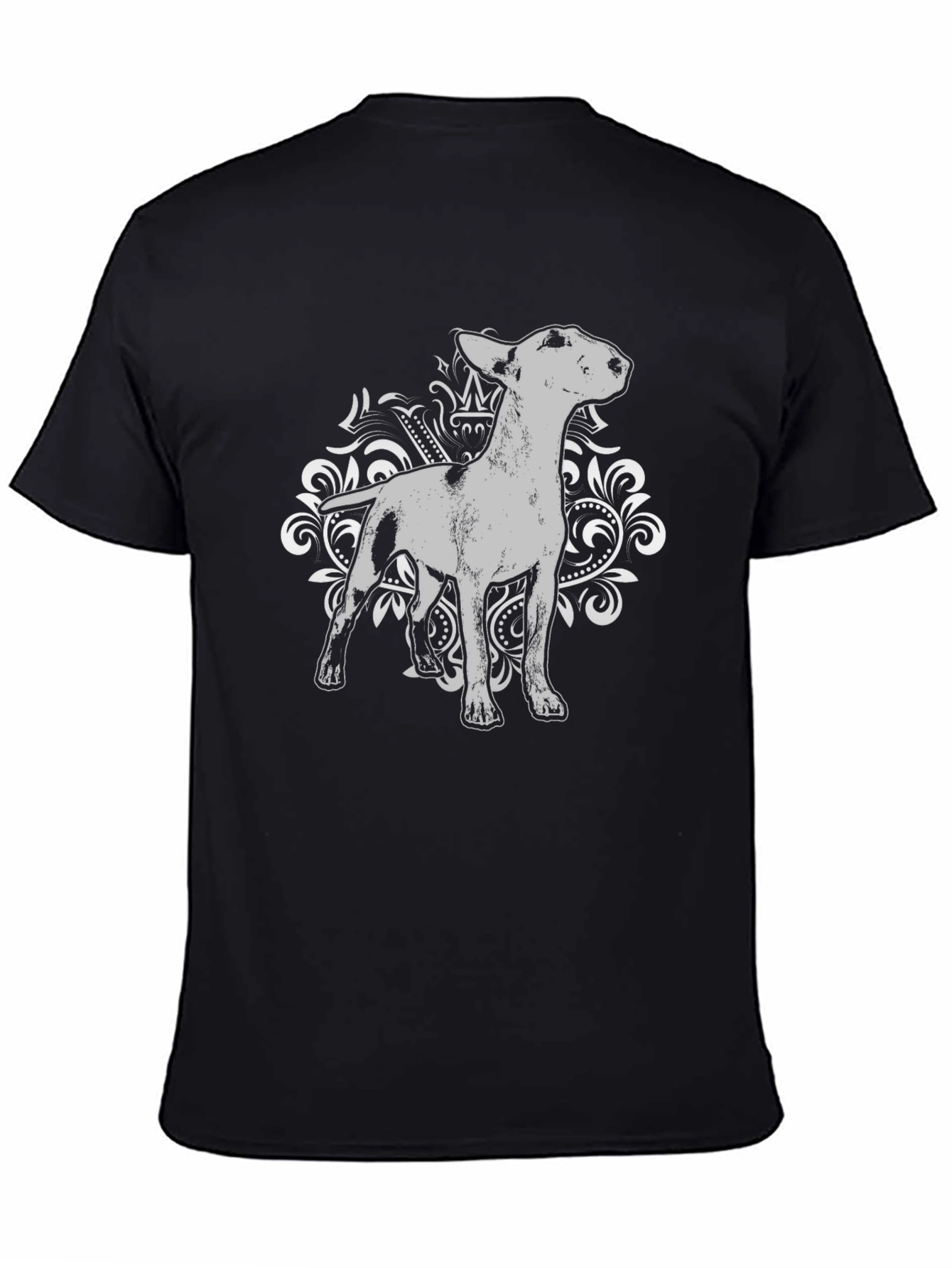 Dog Graphic Tee - Bull Terrier Design