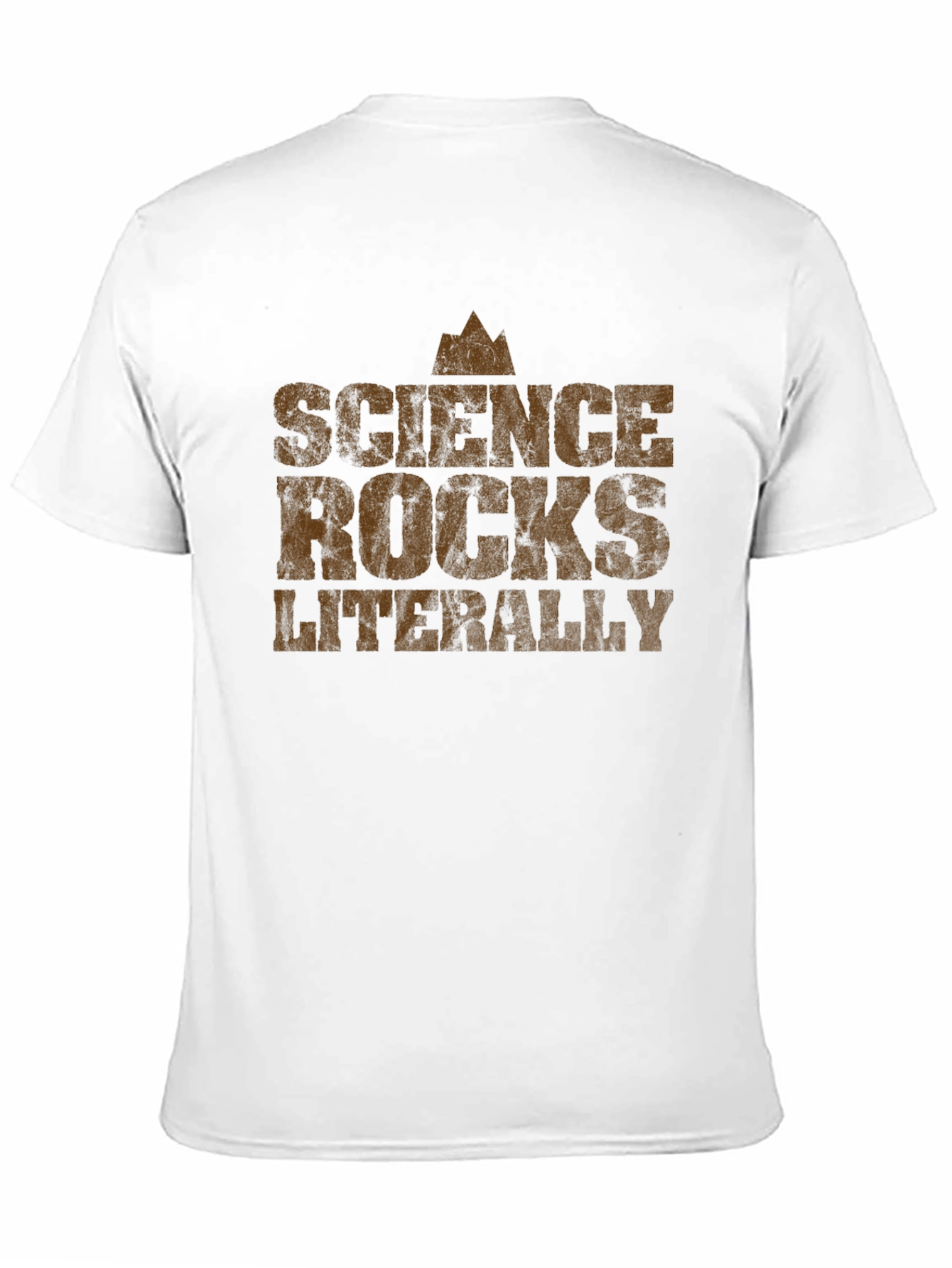 Science Rocks Literally Graphic Tee - Black