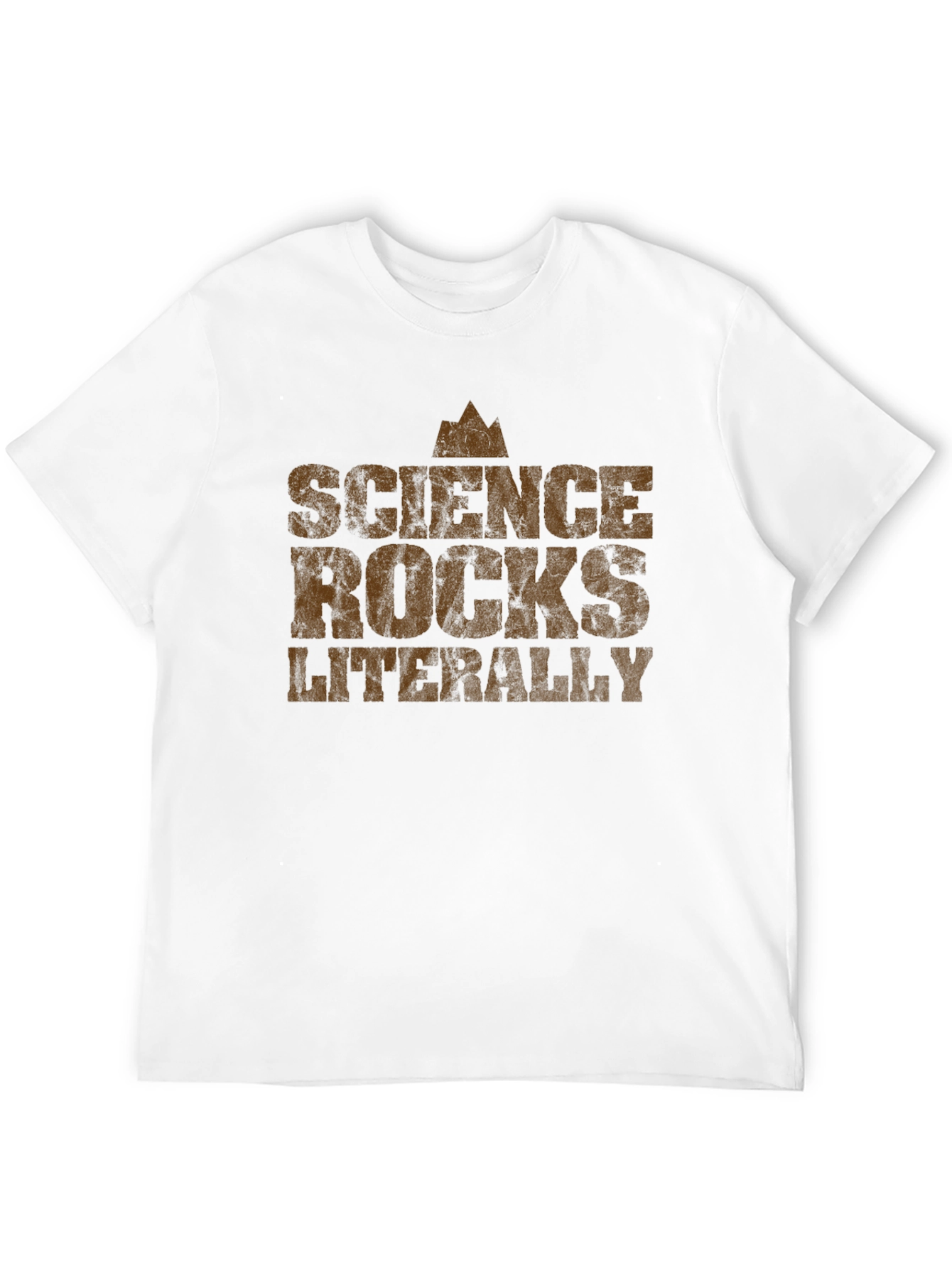 Science Rocks Literally Graphic Tee - Black