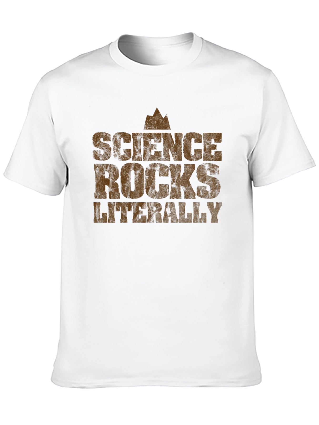 Science Rocks Literally Graphic Tee - Black