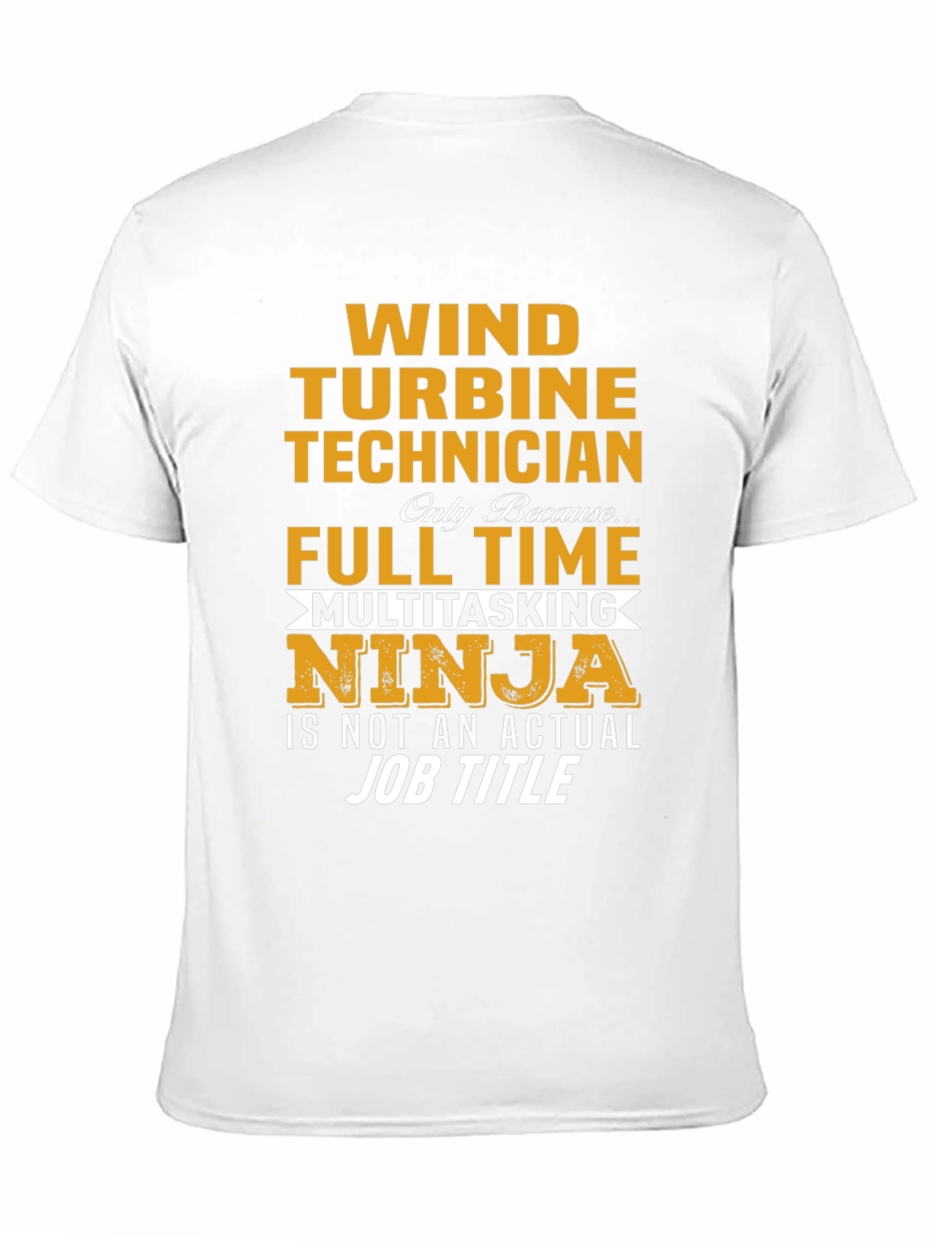 Wind Turbine Technician Ninja T-Shirt