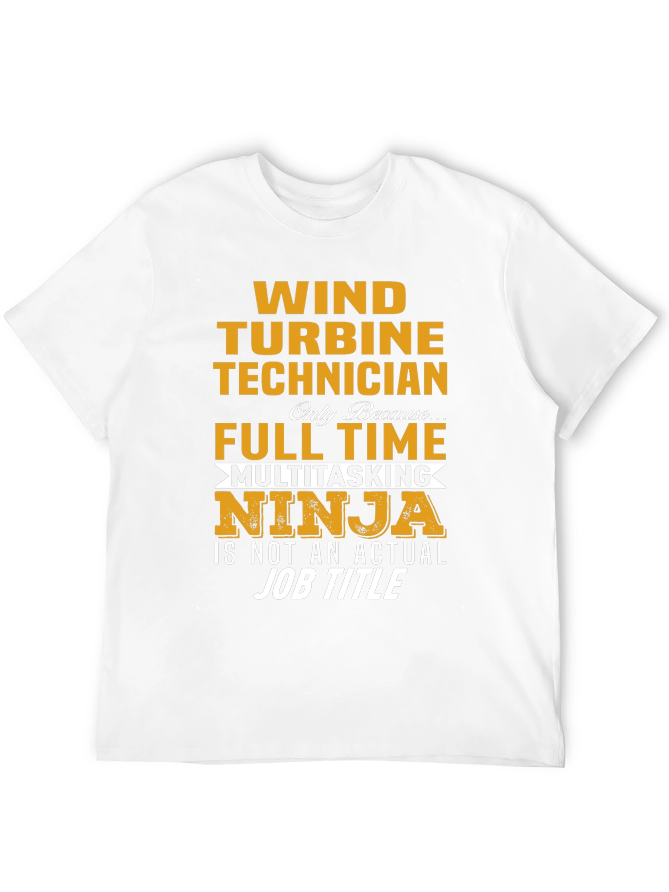 Wind Turbine Technician Ninja T-Shirt